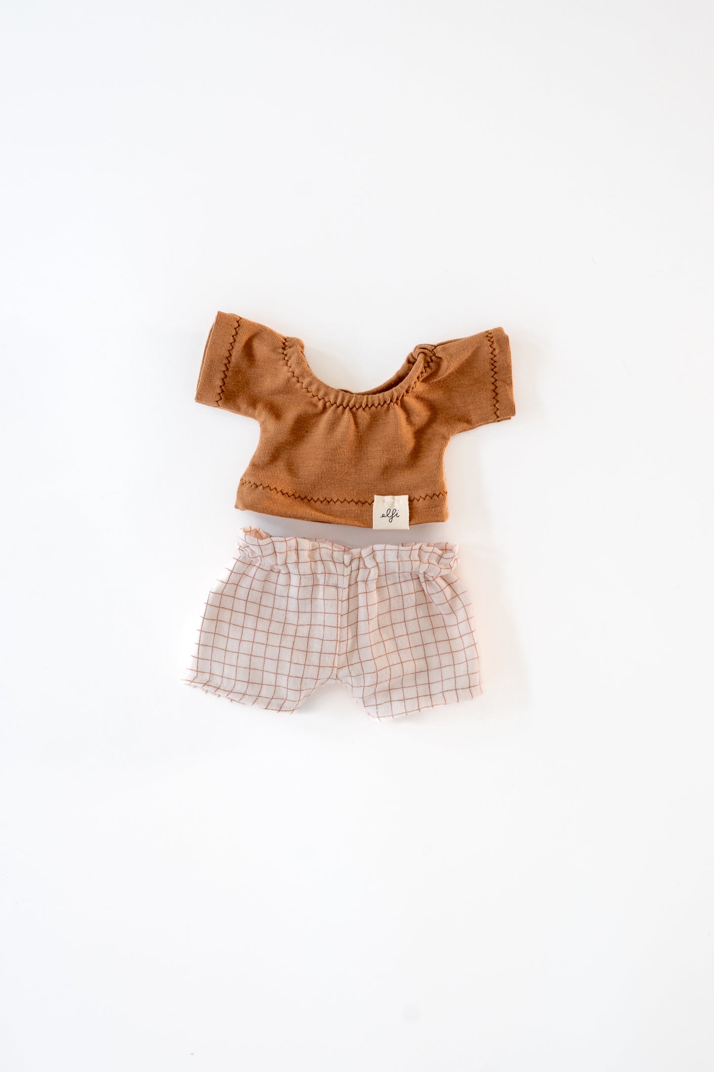 Puppenkleider Set Shorts Shirt
