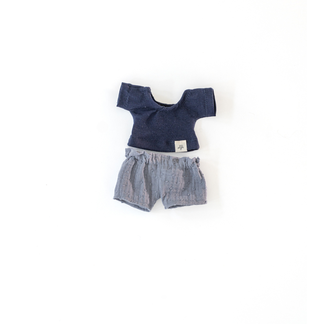 Puppenkleidung Shorts Shirt